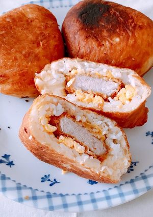 簡単！ カツ丼ピロシキ！！！-レシピのメイン写真