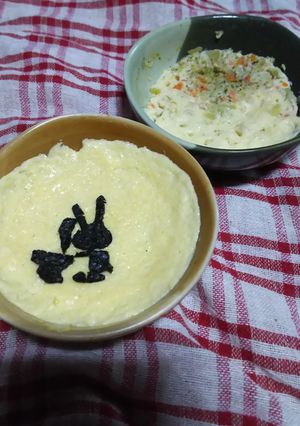 レンジで簡単♪離乳食中期後期☆茶碗蒸し-レシピのメイン写真