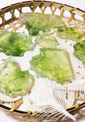 シーグラス風…琥珀糖-レシピのメイン写真