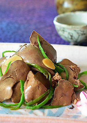 鶏レバーのにんにく醤油漬け・シナモン風味-レシピのメイン写真