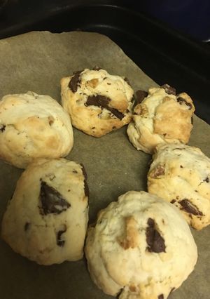 胡桃とチョコのスコーン-レシピのメイン写真
