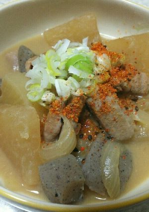 豚もつ煮込み 簡単で美味しい！-レシピのメイン写真