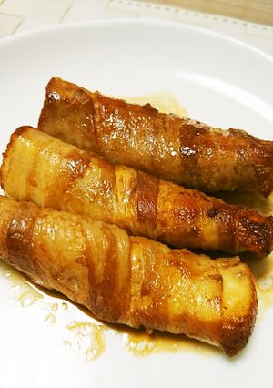 厚揚げの甘辛豚肉巻き-レシピのメイン写真