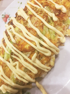 糖質制限たっぷりキャベツのチーズオムレツ-レシピのメイン写真