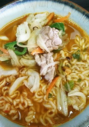 辛ラーメンを使って♪-レシピのメイン写真