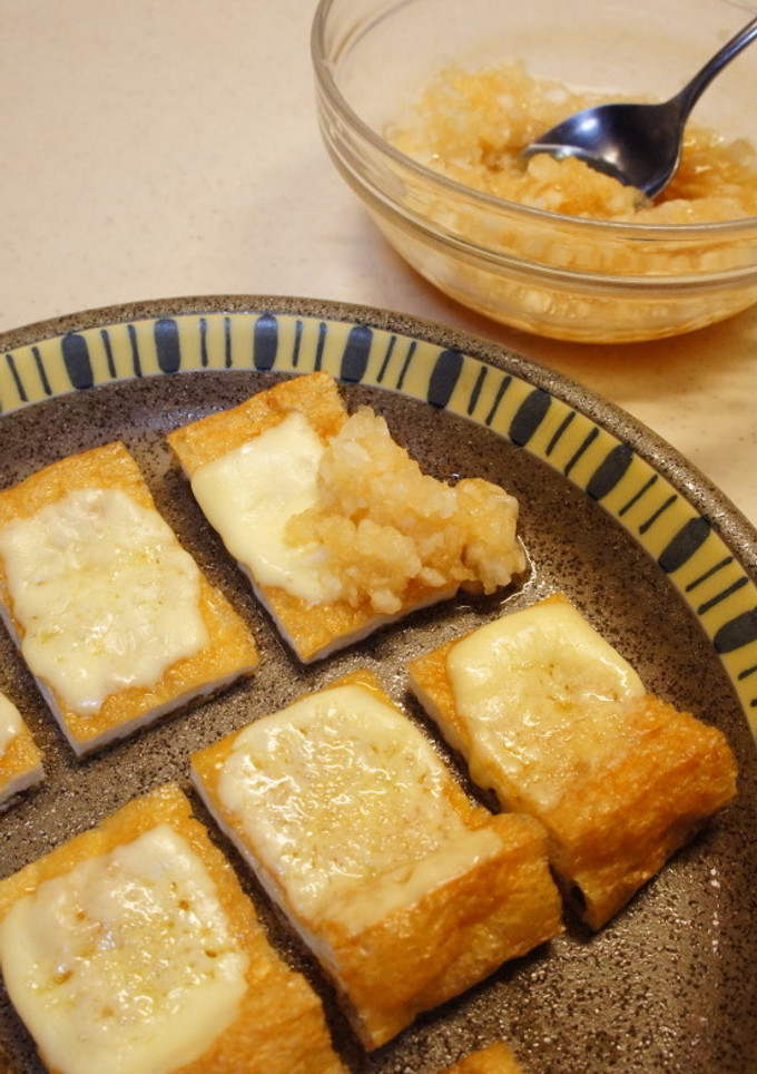 油揚げ＆チーズの大根こぶおろし-レシピのメイン写真