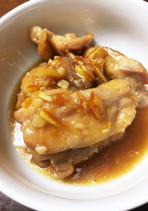 鳥モモ肉 オレンジマーマレード煮-レシピのメイン写真