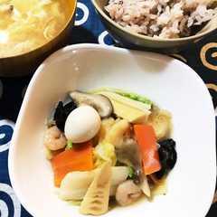 鶏胸肉で八宝菜-レシピのメイン写真