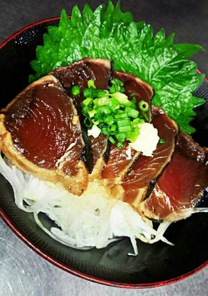 鰹の漬け丼❣-レシピのメイン写真