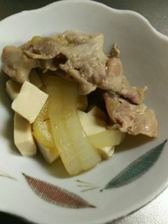 おっさんの豚肉豆腐-レシピのメイン写真