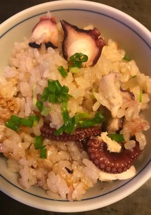 簡単！旨味たっぷり！タコの炊き込みご飯-レシピのメイン写真