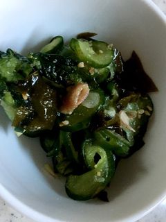 キュウリの簡単な酢の物-レシピのメイン写真