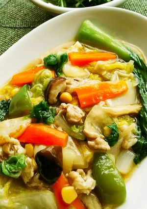 ☆野菜たっぷり～中華丼☆熱々お家中華-レシピのメイン写真