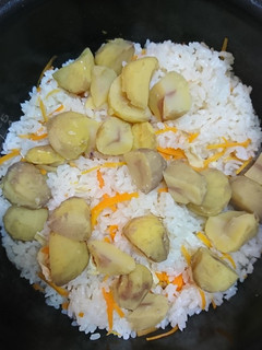 母の味 栗ごはん-レシピのメイン写真