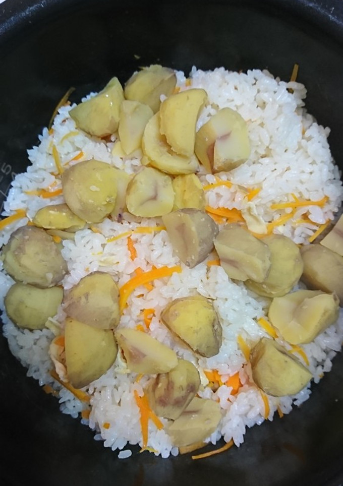 母の味　栗ごはん-レシピのメイン写真