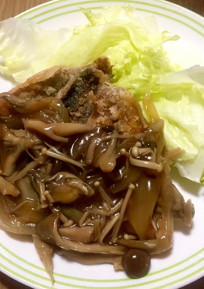 アジの竜田揚げきのこ餡かけ-レシピのメイン写真