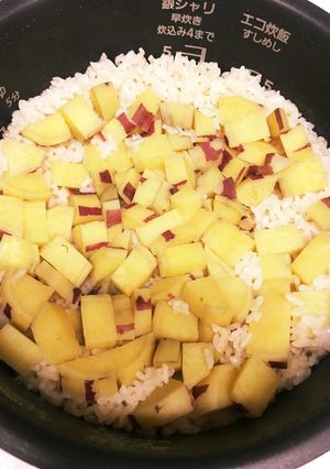簡単 さつまいもご飯-レシピのメイン写真