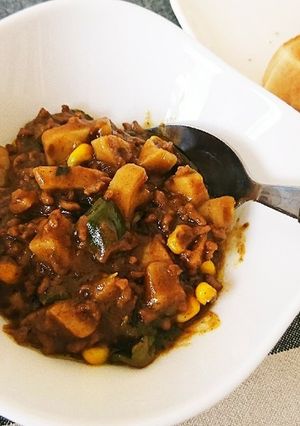 蓮根のドライ?カレー-レシピのメイン写真