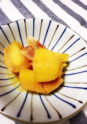 かんたん☆味噌じゃがベーコン-レシピのメイン写真