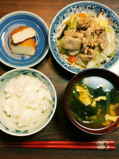 簡単♪鍋用カット野菜と豚肉きのこ炒めもの-レシピのメイン写真