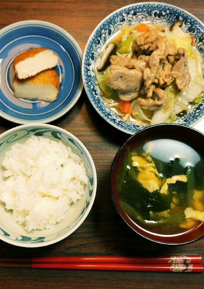 簡単♪鍋用ｶｯﾄ野菜と豚肉きのこ炒めもの-レシピのメイン写真