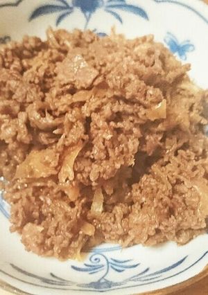 牛肉とガリのしぐれ煮-レシピのメイン写真
