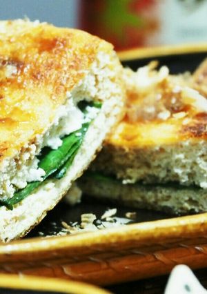 栃尾揚げ☆カッテージチーズと大葉のサンド-レシピのメイン写真