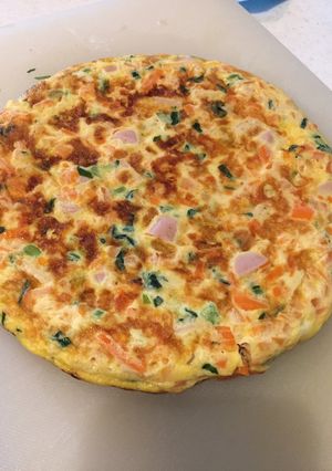 野菜たくさんオムレツ-レシピのメイン写真