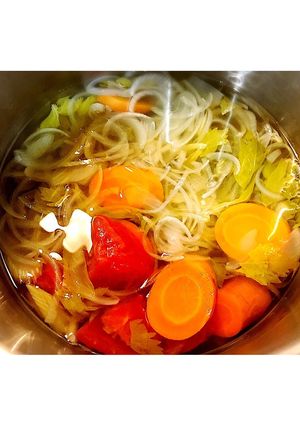 野菜のブロード (ブイヨン)-レシピのメイン写真
