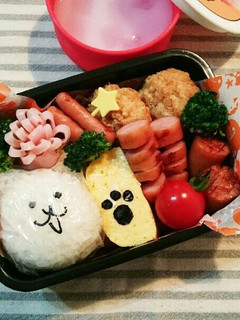 簡単キャラ弁!にゃんこ大戦争!-レシピのメイン写真