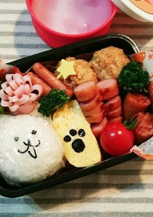 簡単キャラ弁!にゃんこ大戦争!-レシピのメイン写真