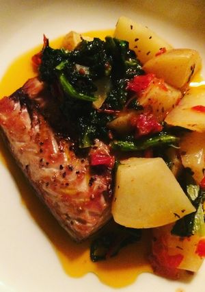 残り物野菜で鯖のソテー的な何か☻-レシピのメイン写真