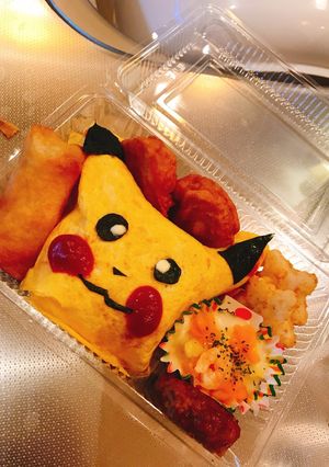 簡単ピカチュウキャラ弁-レシピのメイン写真