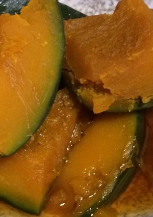 レンチン10分だけ！甘いかぼちゃの煮物♥-レシピのメイン写真