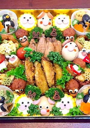運動会お弁当 おかず盛り合わせ-レシピのメイン写真