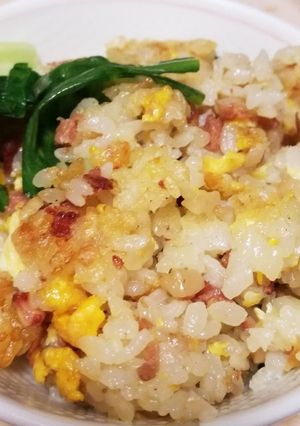コンビーフハッシュのレタスチャーハン-レシピのメイン写真