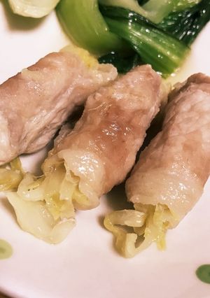 肉巻きキャベツ☆さっぱり塩レモンだれ-レシピのメイン写真