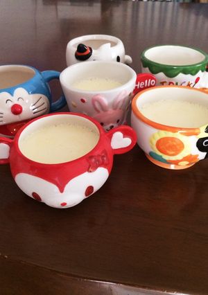 ホントに簡単！みるくぷりん♪-レシピのメイン写真
