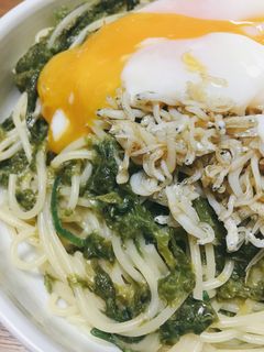 のりとしらすの和風パスタ-レシピのメイン写真
