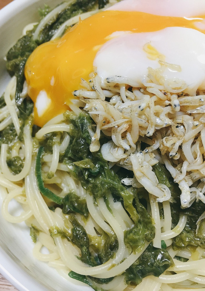 のりとしらすの和風パスタ-レシピのメイン写真
