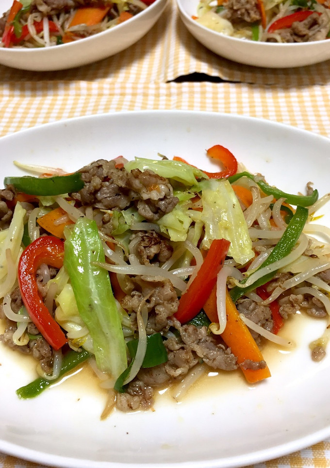 旦那のリクエスト 野菜炒め-レシピのメイン写真