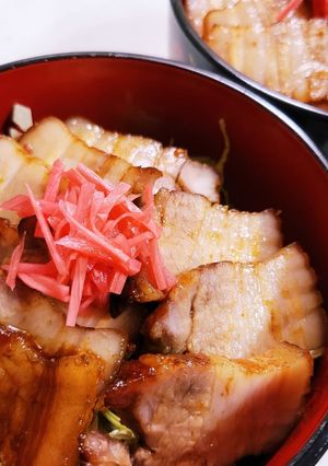 【冷蔵庫に放置で絶品!】角煮丼-レシピのメイン写真