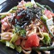 焼きうどんトマト入り