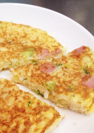 子供がパクパク♡簡単♡ごはんオムレツ-レシピのメイン写真