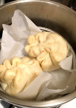 圧力鍋で「冷凍中華まん」-レシピのメイン写真