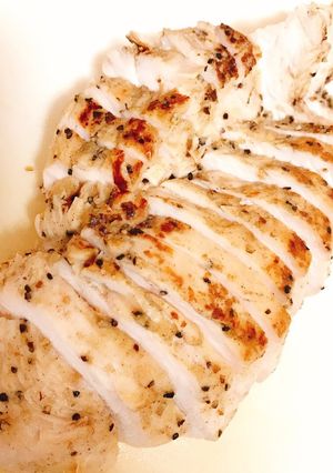 簡単ヘルシー！鶏胸肉のハム！柚子胡椒味-レシピのメイン写真