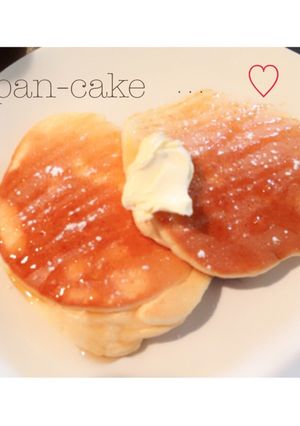 ふわふわ♡幸せパンケーキ♡ホケミで簡単-レシピのメイン写真