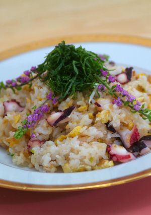 たこと青ジソのチャーハン-レシピのメイン写真