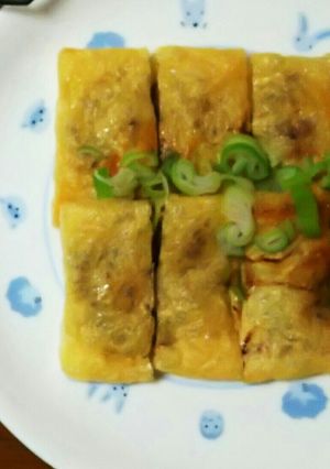 油揚げに葱納豆入れたよ-レシピのメイン写真