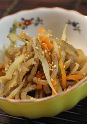 食物繊維に鉄分も！ごぼうのきんぴら♪-レシピのメイン写真